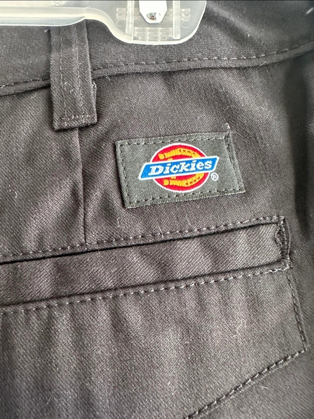 Dickies Women's Straight-Leg Black Utility Pants - Picture 8 of 9